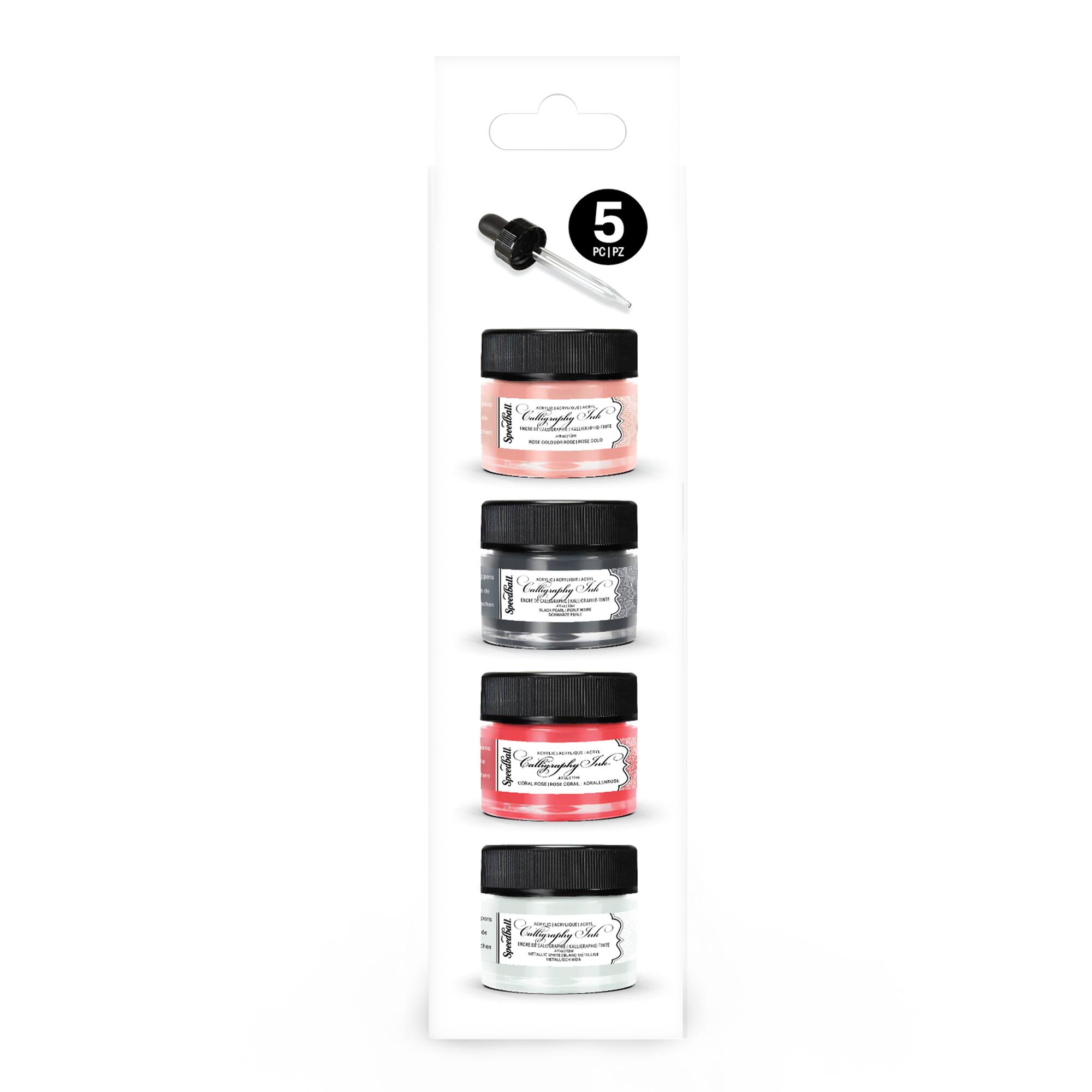Speedball® Metallic Calligraphy Ink Set